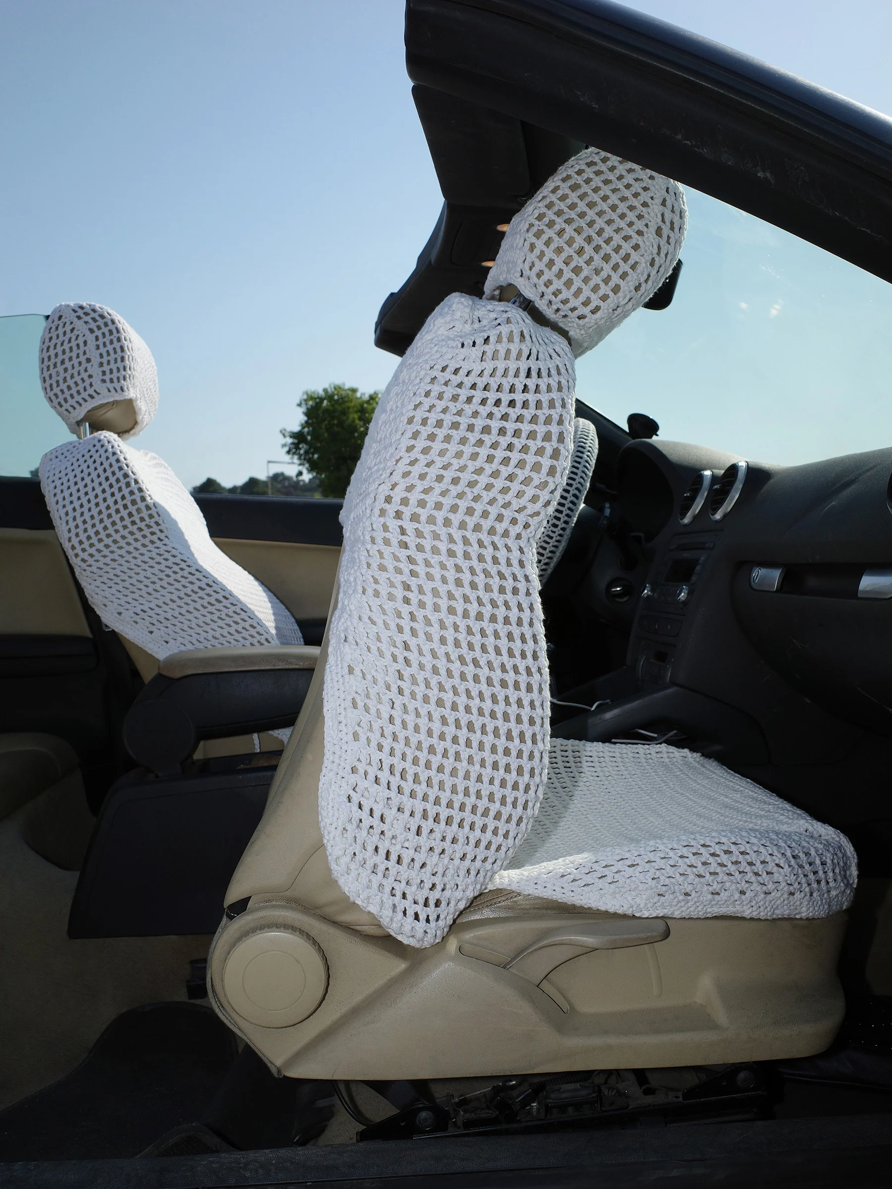 Crochet Car Seat Cover - Image 2