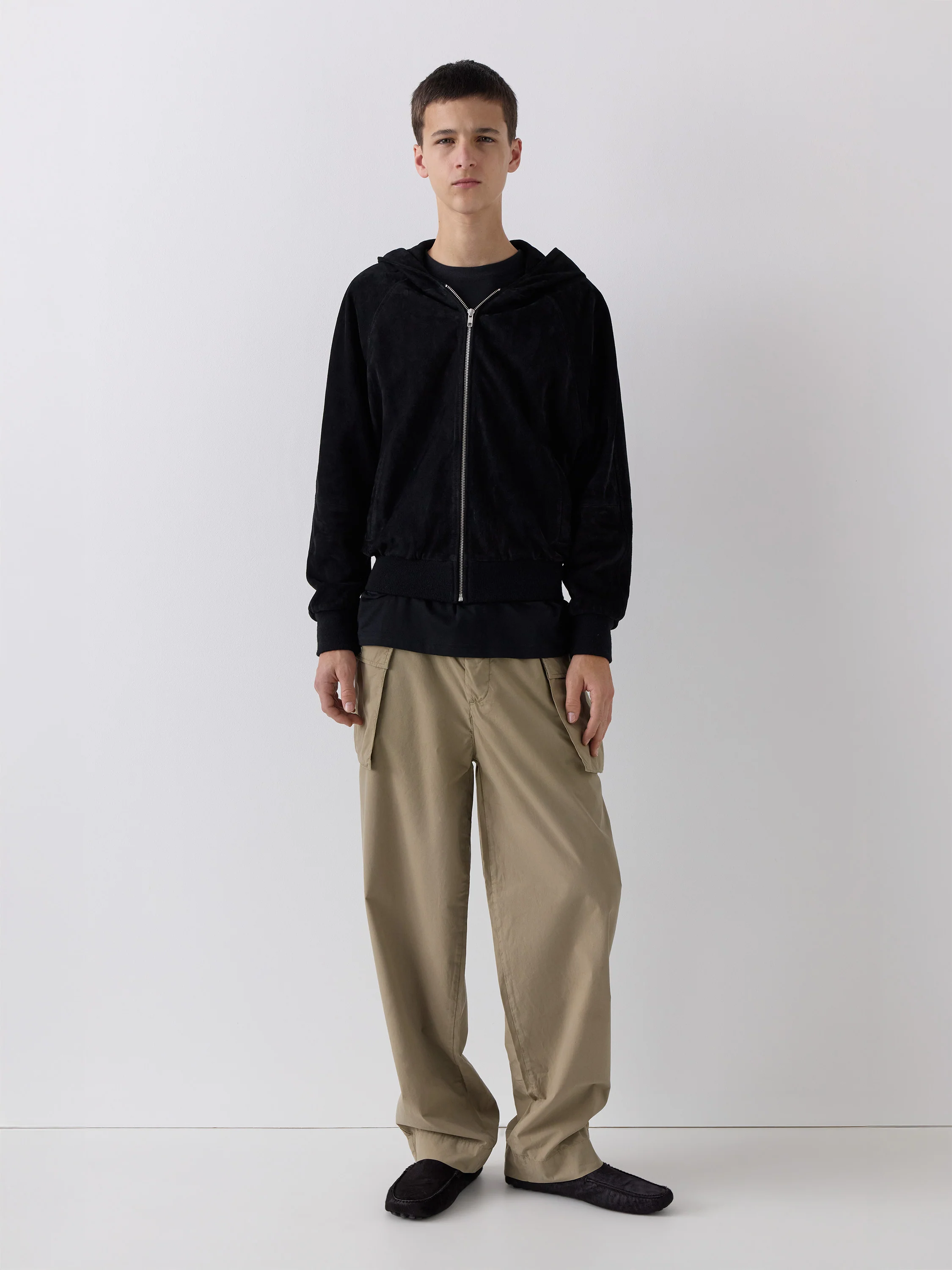 Leather Sweatshirt - Image 11