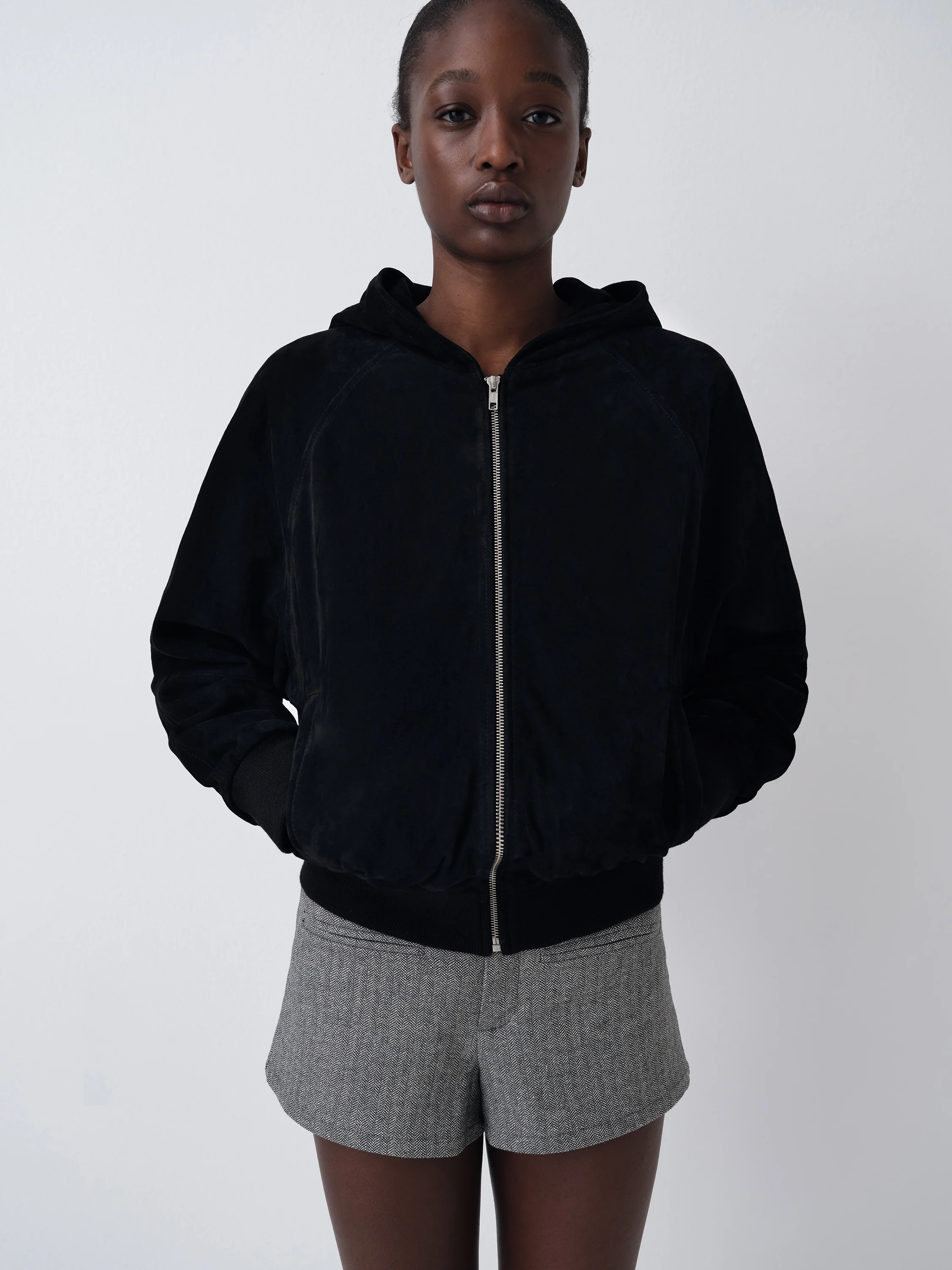 Leather Sweatshirt - Image 3