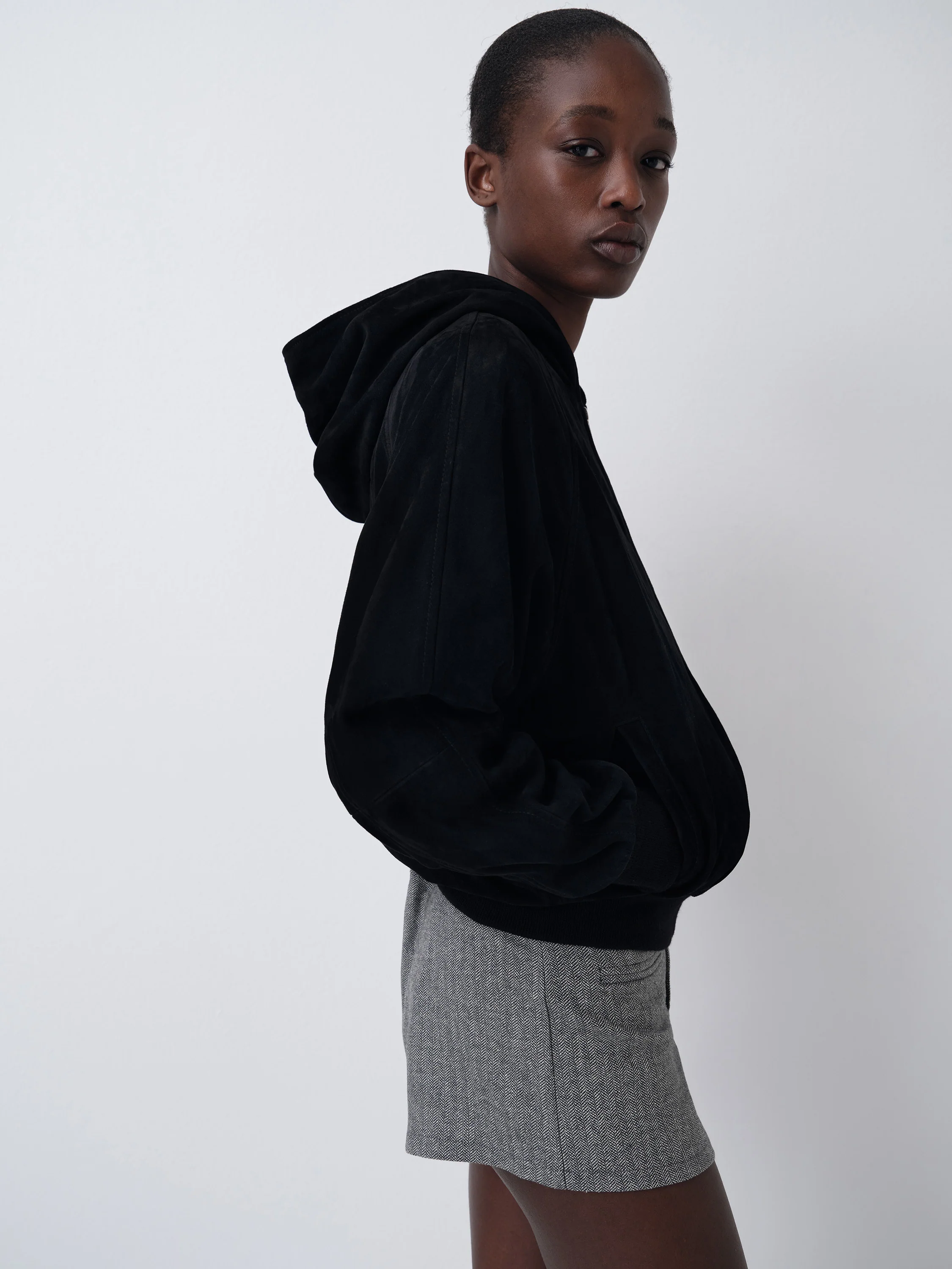 Leather Sweatshirt - Image 4